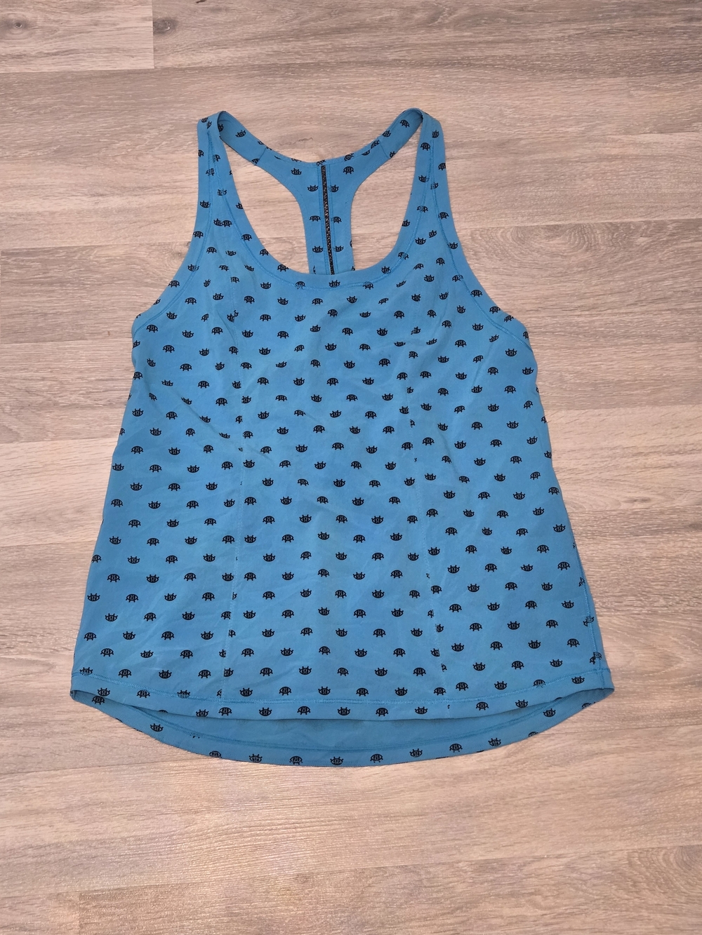 Rare Lululemon Lightened Up Singlet Seawheeze Blue Tank